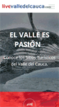 Mobile Screenshot of livevalledelcauca.com