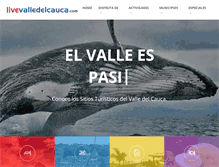 Tablet Screenshot of livevalledelcauca.com